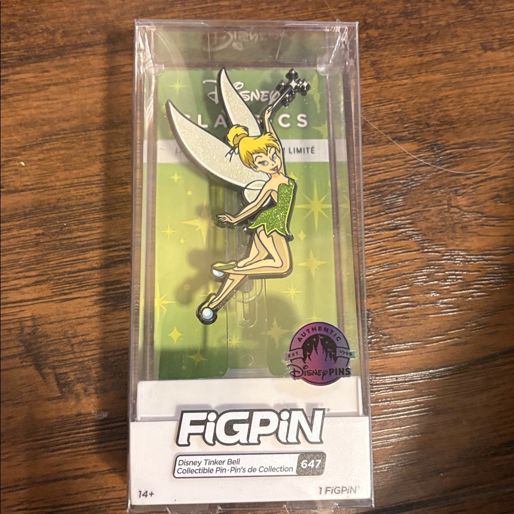 Disney FiGPiN set of 3 collectibles. Mickey, Minnie and Tinker Bell. - Picture 3 of 8